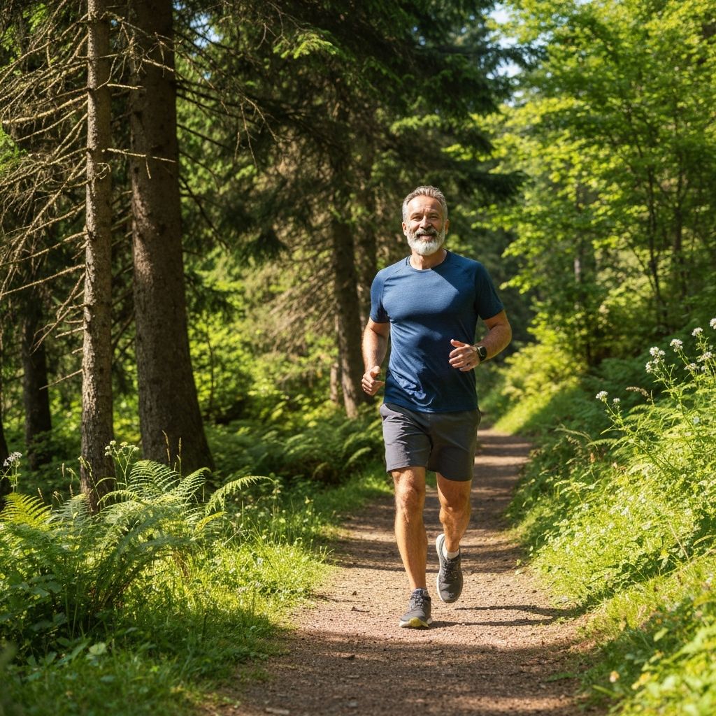 Aktiver männlicher Lebensstil